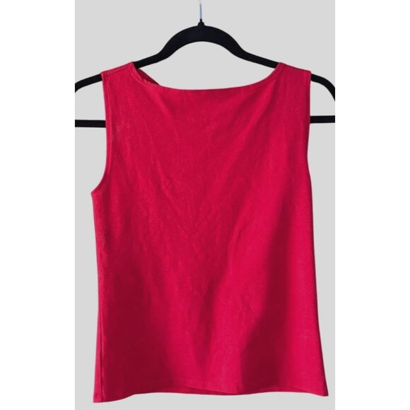 Reformation Tank Top in Lipstick, Size S New With Tags Minimalistically Classic - Picture 8 of 11